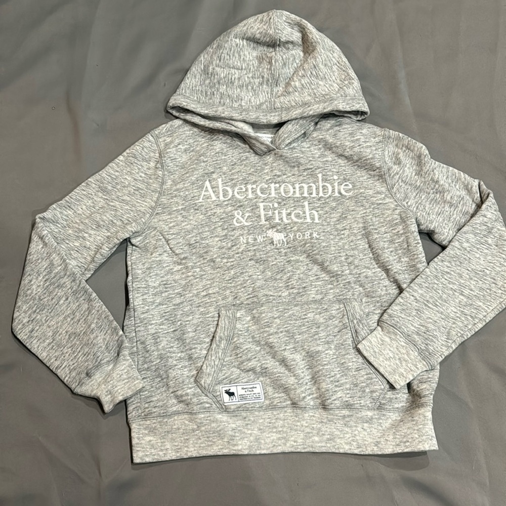 Abercrombie girls hoodie sweatshirt Gray